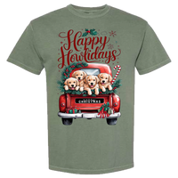 Happy Howlidays Comfort Color Tee