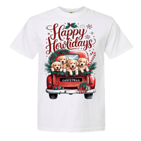 Happy Howlidays Comfort Color Tee