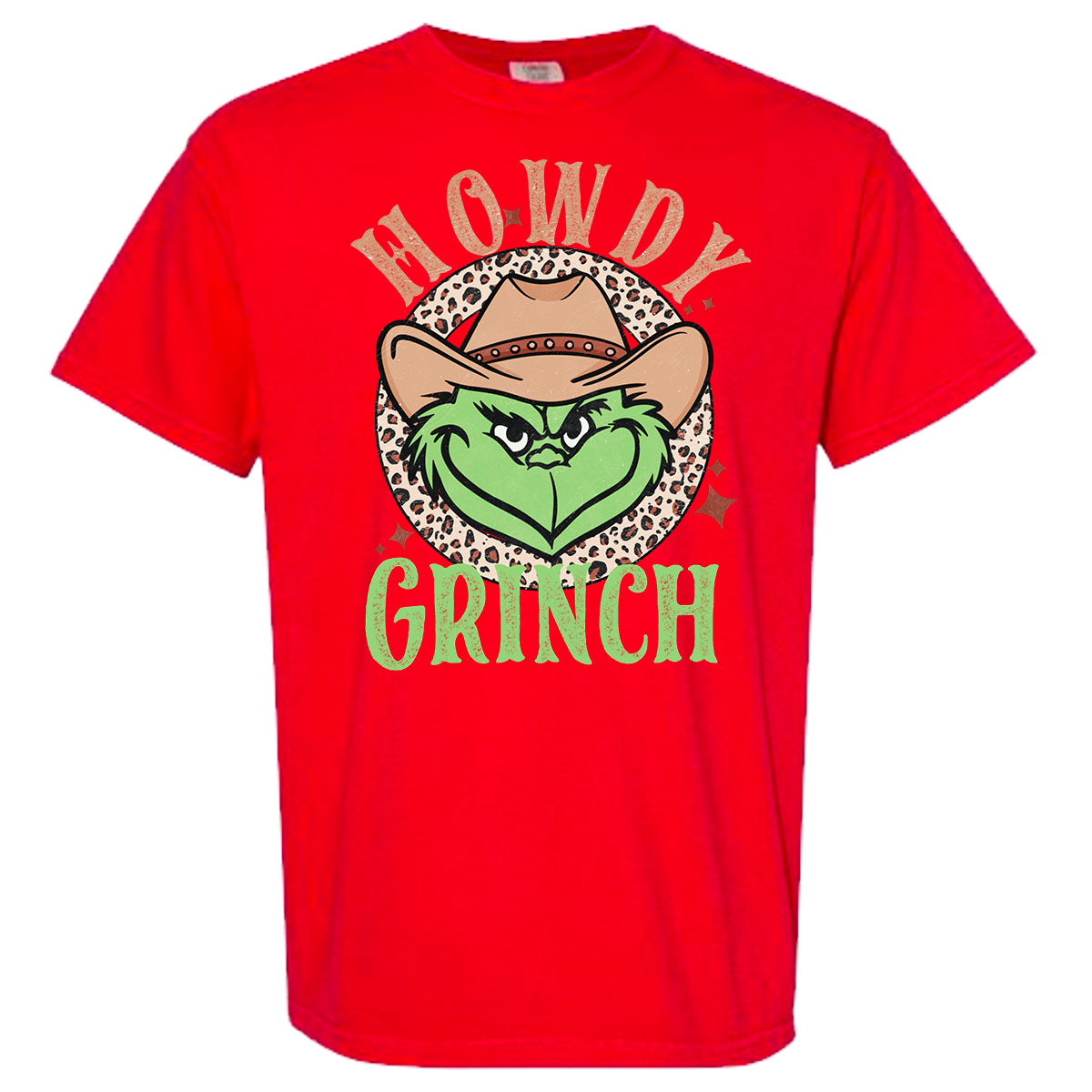 Howdy Christmas Comfort Color Tee