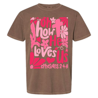 Oh How He Loves Us Comfort Color Tee