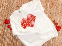 Mama Valentine's Sweatshirt - White