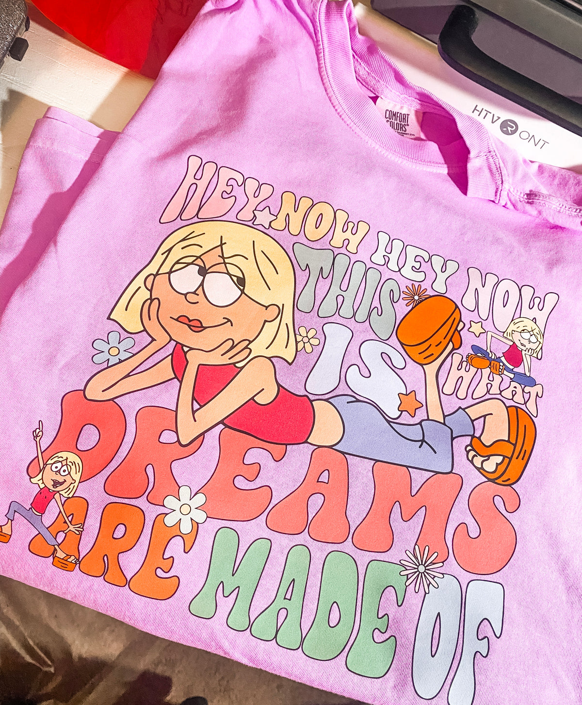 Dreams Are Made Of Comfort Colors Tee - Purple