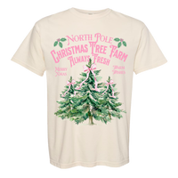 Christmas Tree Farm Comfort Color Tee