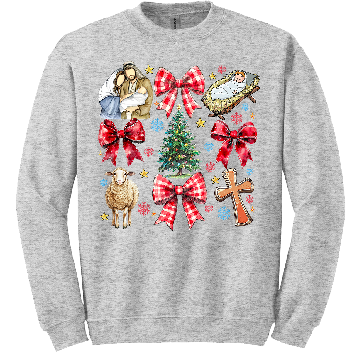 Jesus Christmas Coquette Tee