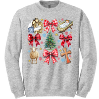 Jesus Christmas Coquette Tee