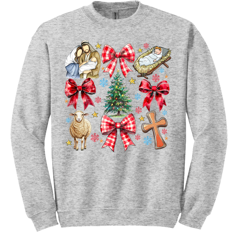 Jesus Christmas Coquette Tee