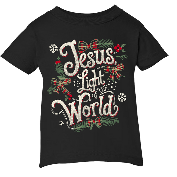 Jesus Light Of The World Tee (INFANT/TODDLER/YOUTH)