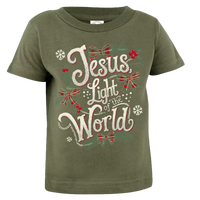 Jesus Light Of The World Tee (INFANT/TODDLER/YOUTH)