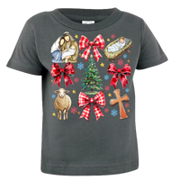 Jesus Christmas Coquette Tee (INFANT/TODDLER/YOUTH)