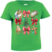 Jesus Christmas Coquette Tee (INFANT/TODDLER/YOUTH)