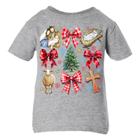 Jesus Christmas Coquette Tee (INFANT/TODDLER/YOUTH)