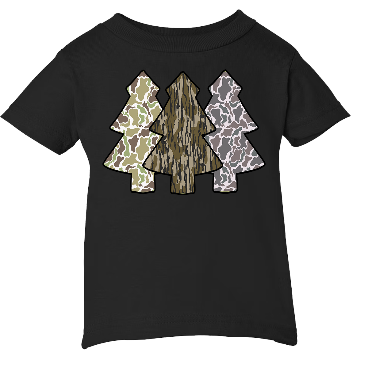 Camo Christmas Trees Tee (INFANT/TODDLER/YOUTH)