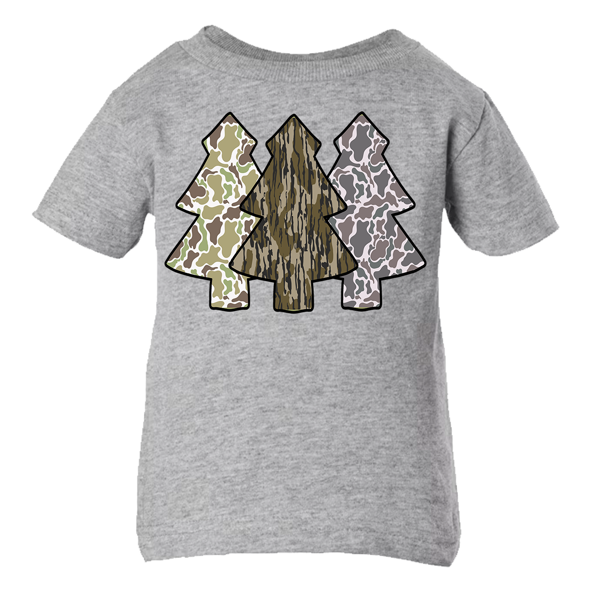 Camo Christmas Trees Tee (INFANT/TODDLER/YOUTH)