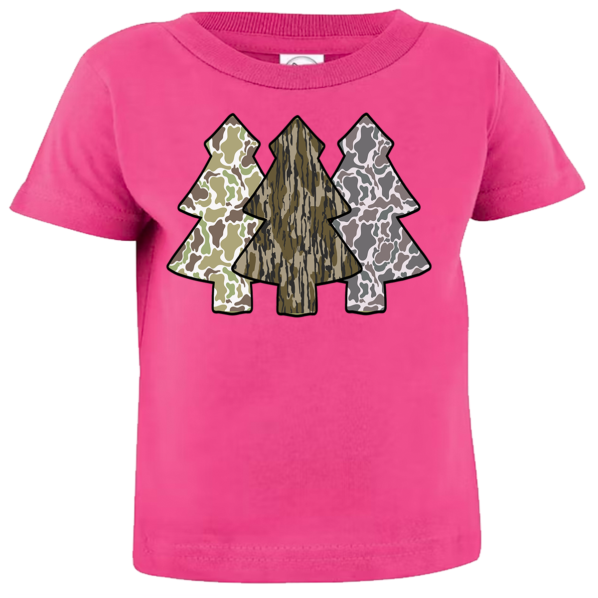 Camo Christmas Trees Tee (INFANT/TODDLER/YOUTH)