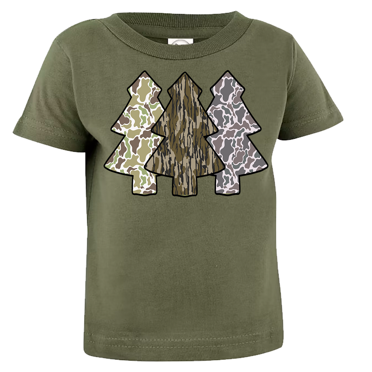 Camo Christmas Trees Tee (INFANT/TODDLER/YOUTH)