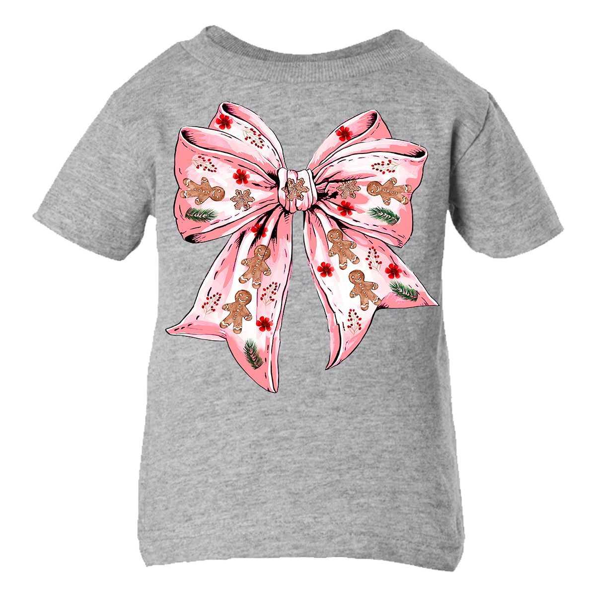 Gingerbread Bow Tee (INFANT/TODDLER/YOUTH)