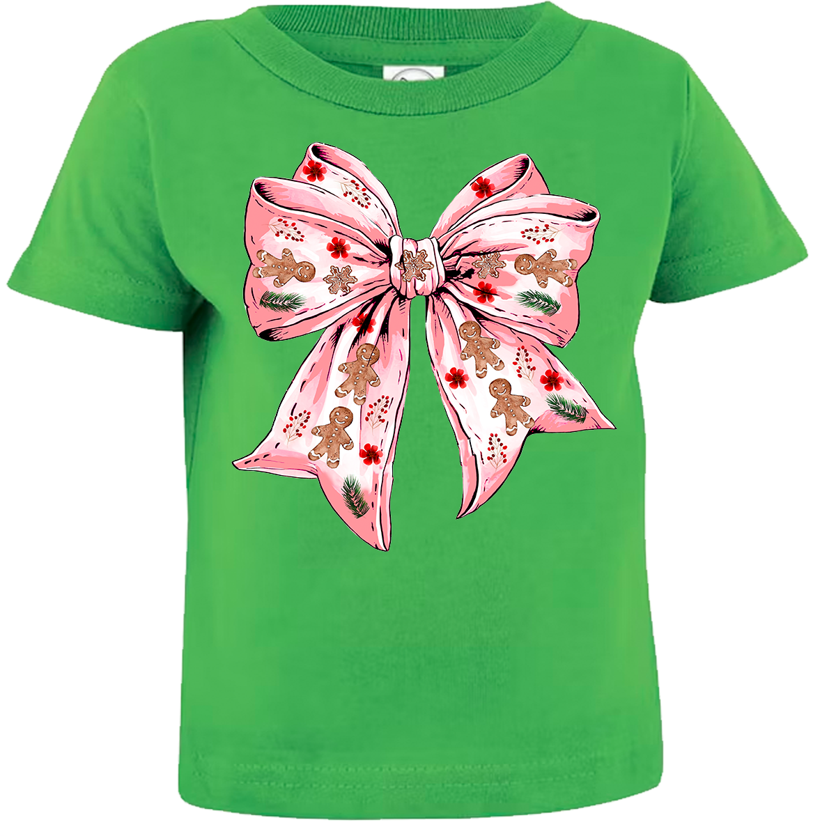 Gingerbread Bow Tee (INFANT/TODDLER/YOUTH)