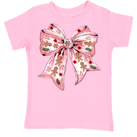 Gingerbread Bow Tee (INFANT/TODDLER/YOUTH)