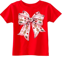 Gingerbread Bow Tee (INFANT/TODDLER/YOUTH)