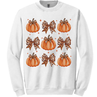 Leopard Pumpkin Collage Sweatshirt