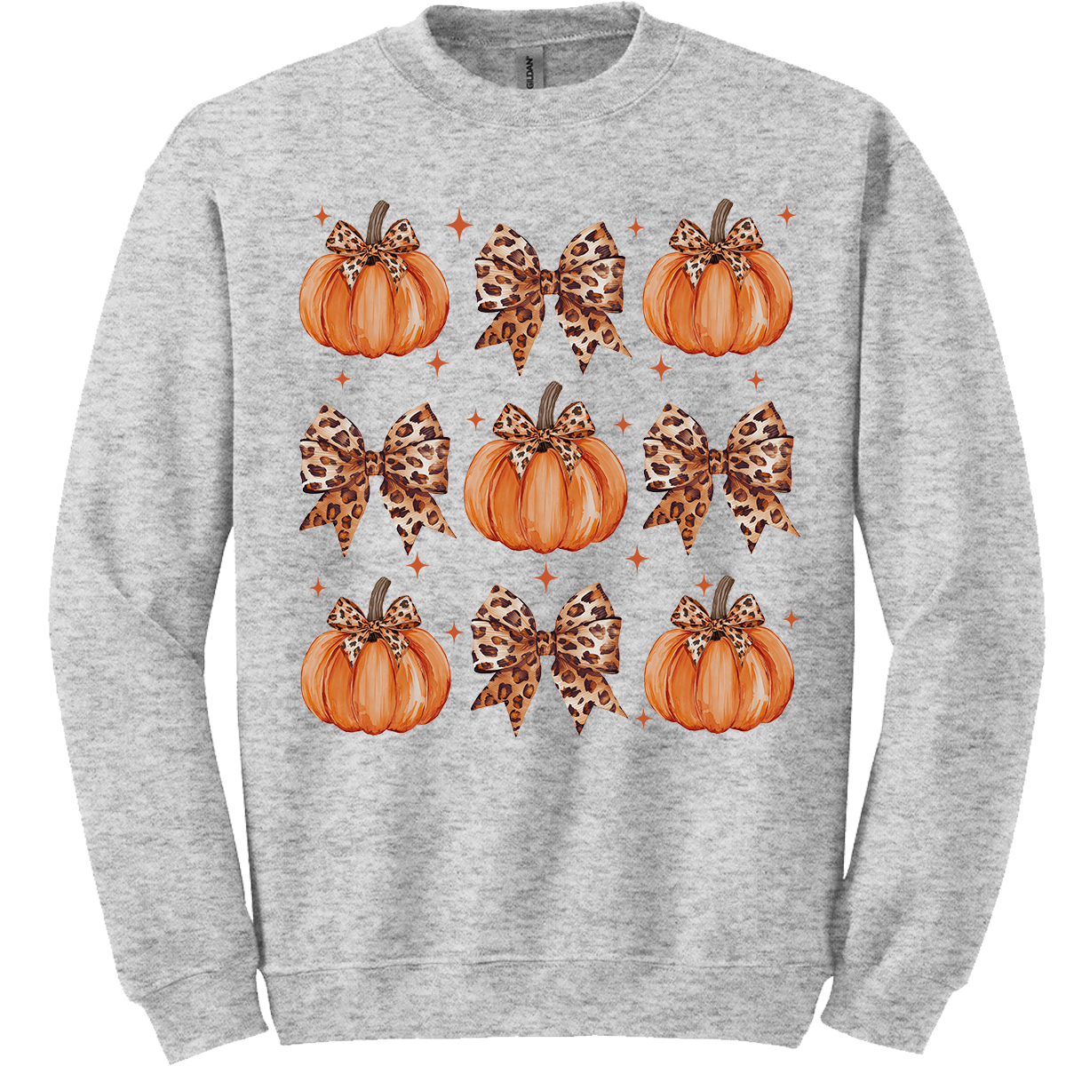 Leopard Pumpkin Collage Sweatshirt