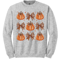 Leopard Pumpkin Collage Sweatshirt