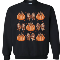 Leopard Pumpkin Collage Sweatshirt