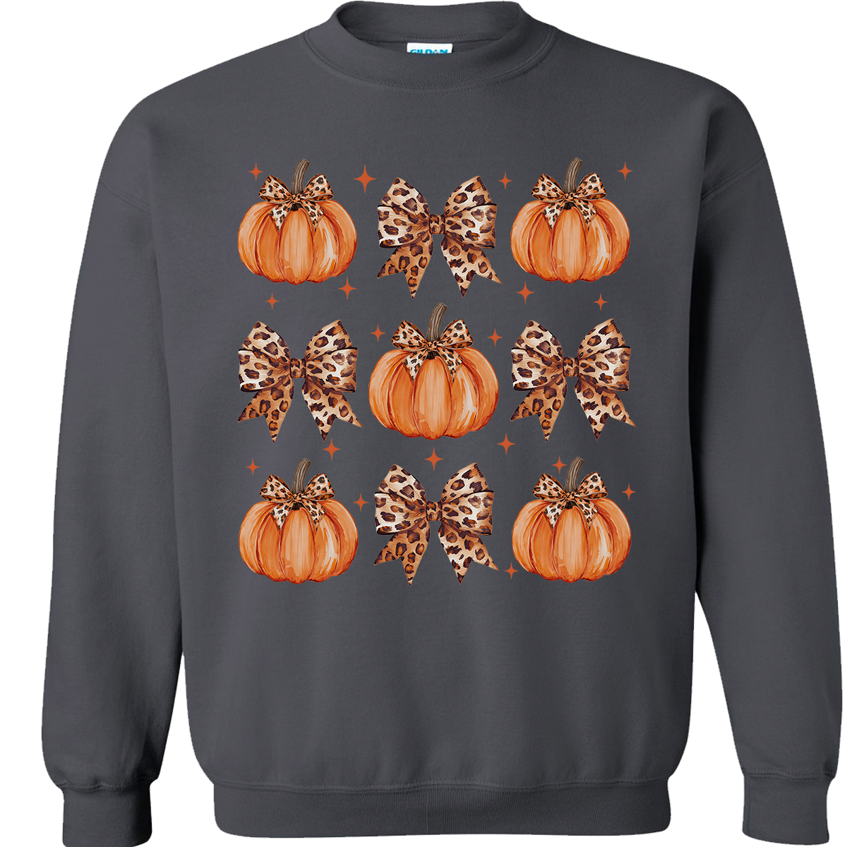 Leopard Pumpkin Collage Sweatshirt