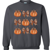 Leopard Pumpkin Collage Sweatshirt