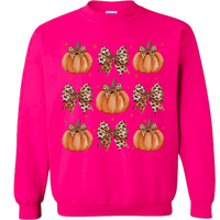 Leopard Pumpkin Collage Sweatshirt