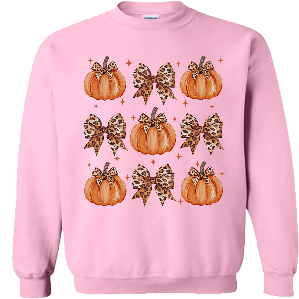 Leopard Pumpkin Collage Sweatshirt