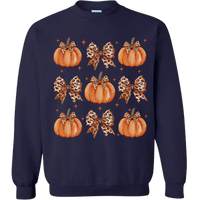 Leopard Pumpkin Collage Sweatshirt