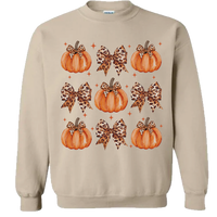 Leopard Pumpkin Collage Sweatshirt