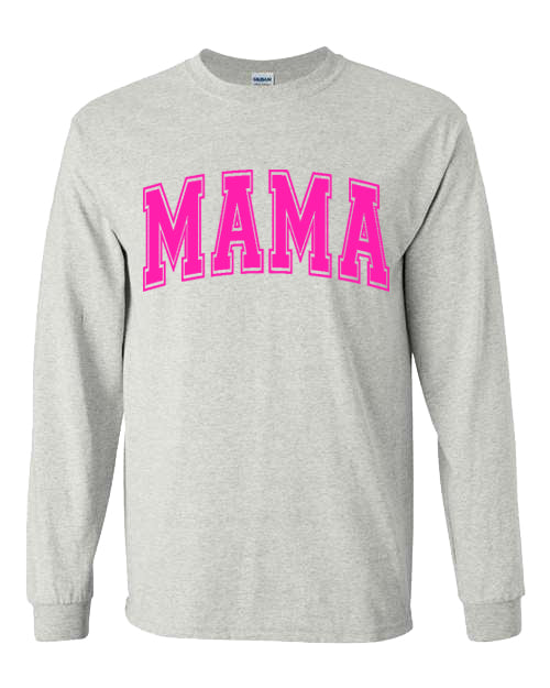 Mama Puff Tee - Ash Grey