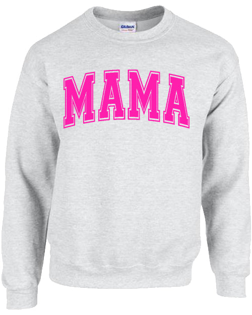 Mama Puff Tee - Ash Grey