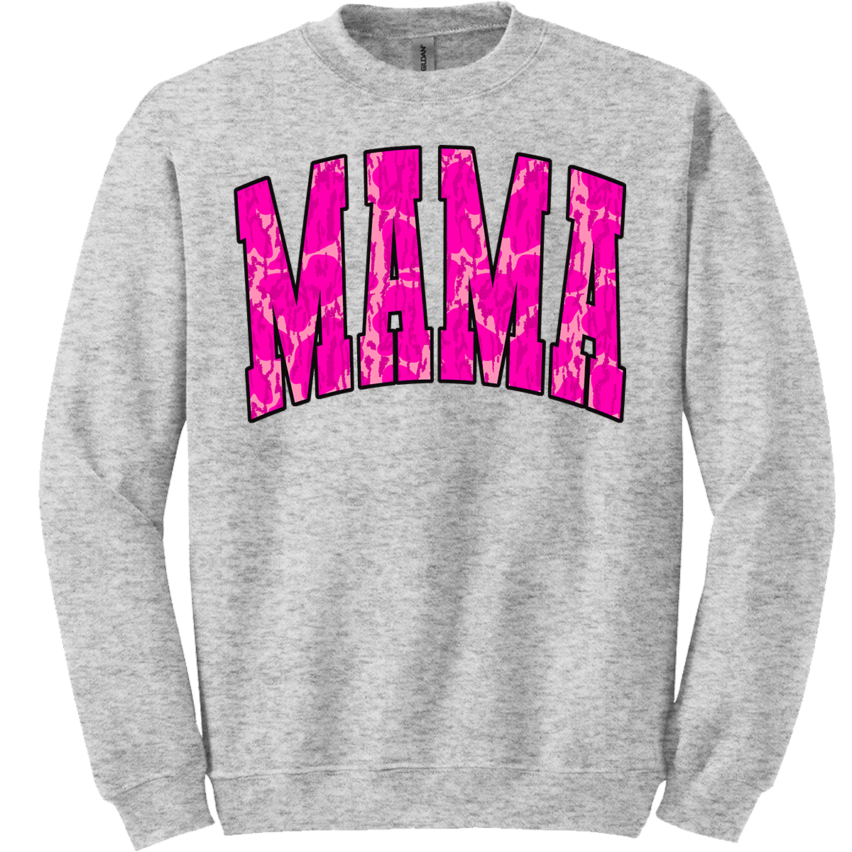 Mama Pink Camo Sweatshirt