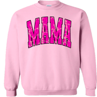 Mama Pink Camo Sweatshirt