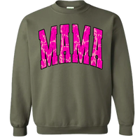 Mama Pink Camo Sweatshirt