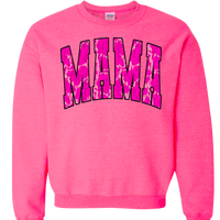 Mama Pink Camo Sweatshirt