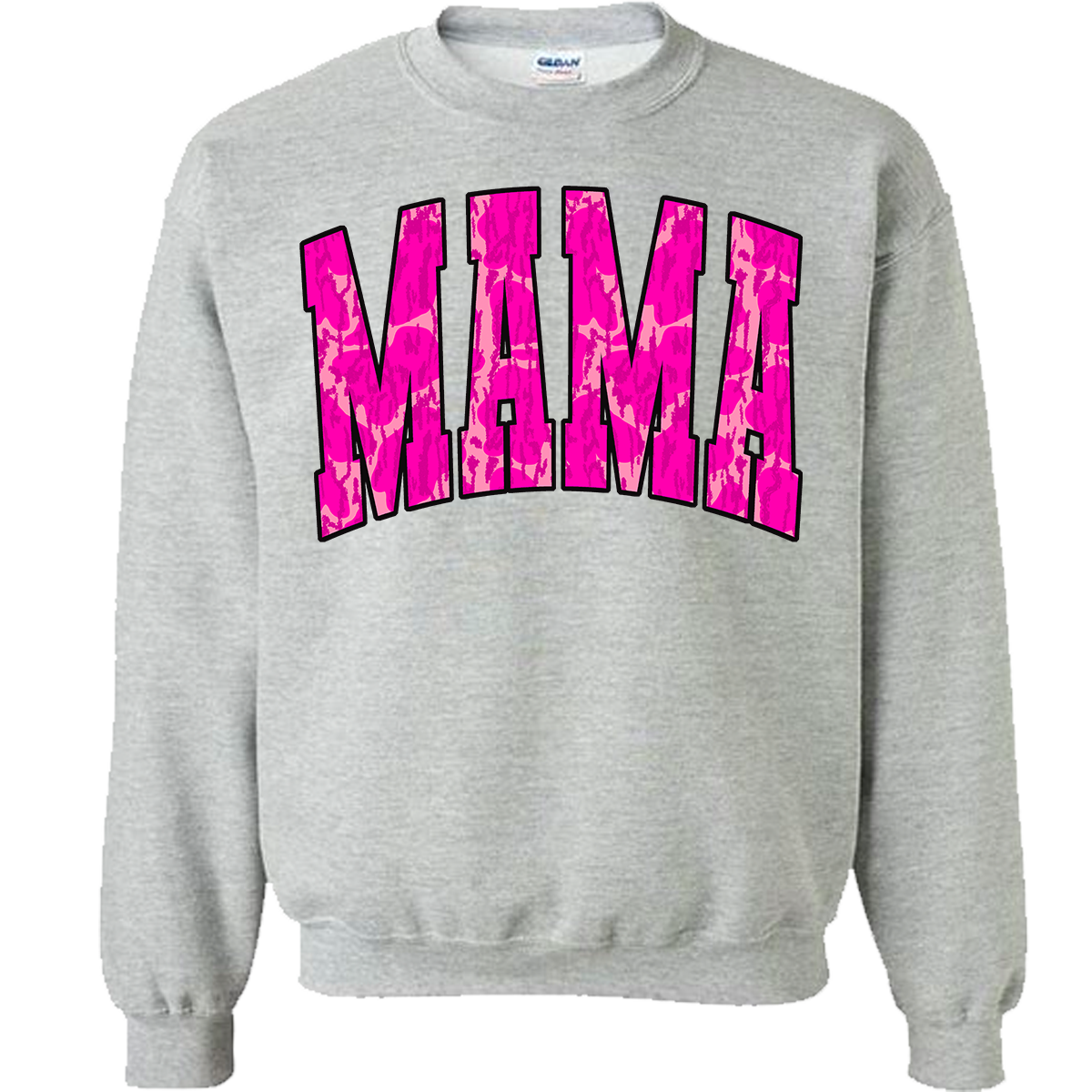 Mama Pink Camo Sweatshirt