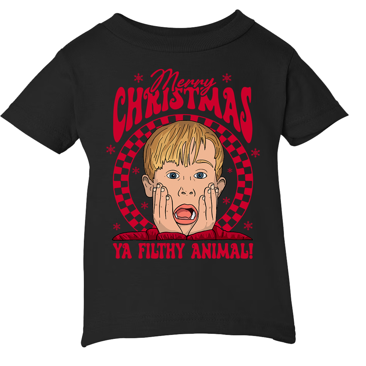 Merry Christmas Ya Filthy Animal Tee (INFANT/TODDLER/YOUTH)