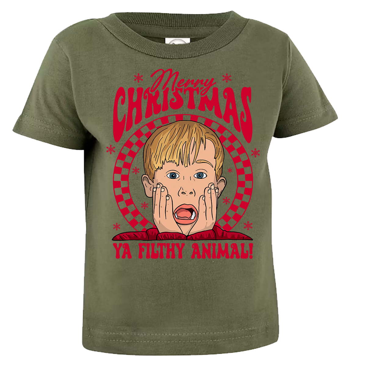 Merry Christmas Ya Filthy Animal Tee (INFANT/TODDLER/YOUTH)