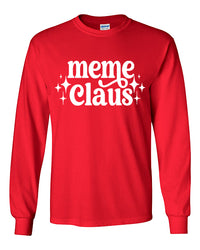 Meme Claus - Red Tee