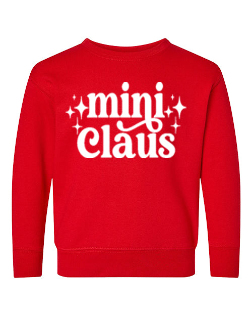 Mini Claus - Red Onesie/Tee