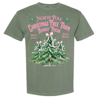 Christmas Tree Farm Comfort Color Tee