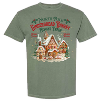 Gingerbread Bakery Comfort Color Tee