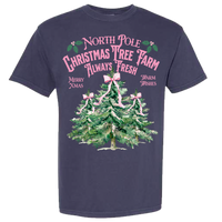 Christmas Tree Farm Comfort Color Tee