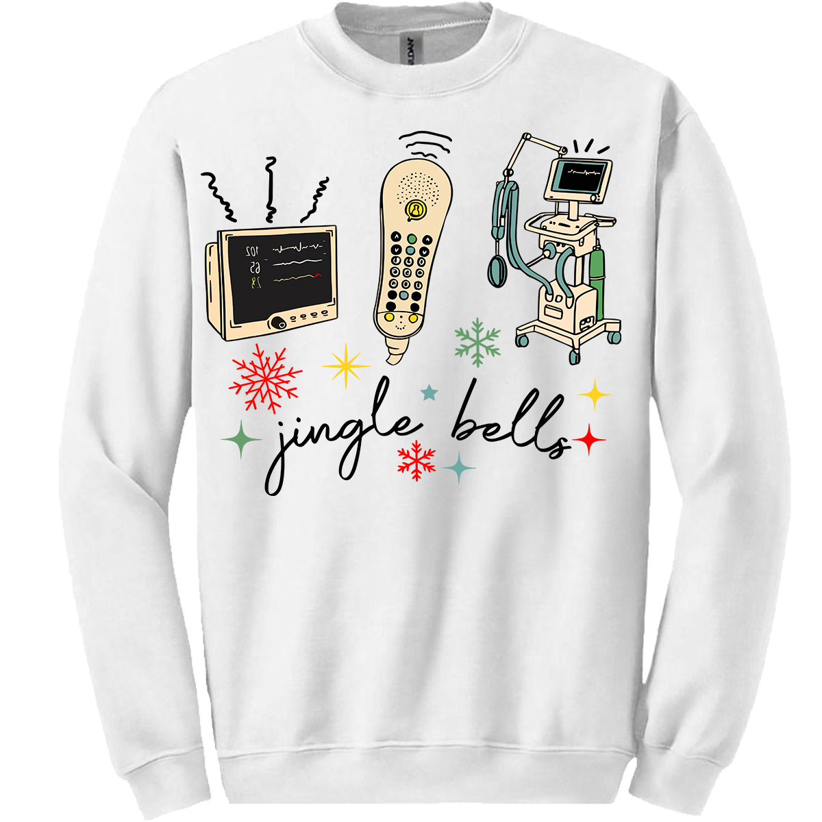 Nurse Jingle Bells Tee