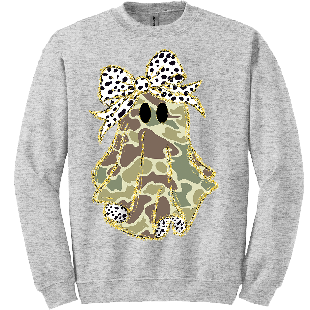 Old School Camo Ghost Sweatshirt