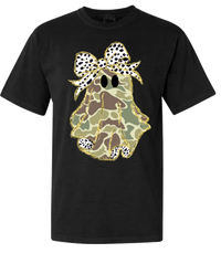 Old School Camo Ghost Comfort Color Tee